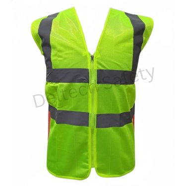 Safety Jacket with Side Mesh for Airflow and Enhanced Worksite Safety Manufacturers, Suppliers in India